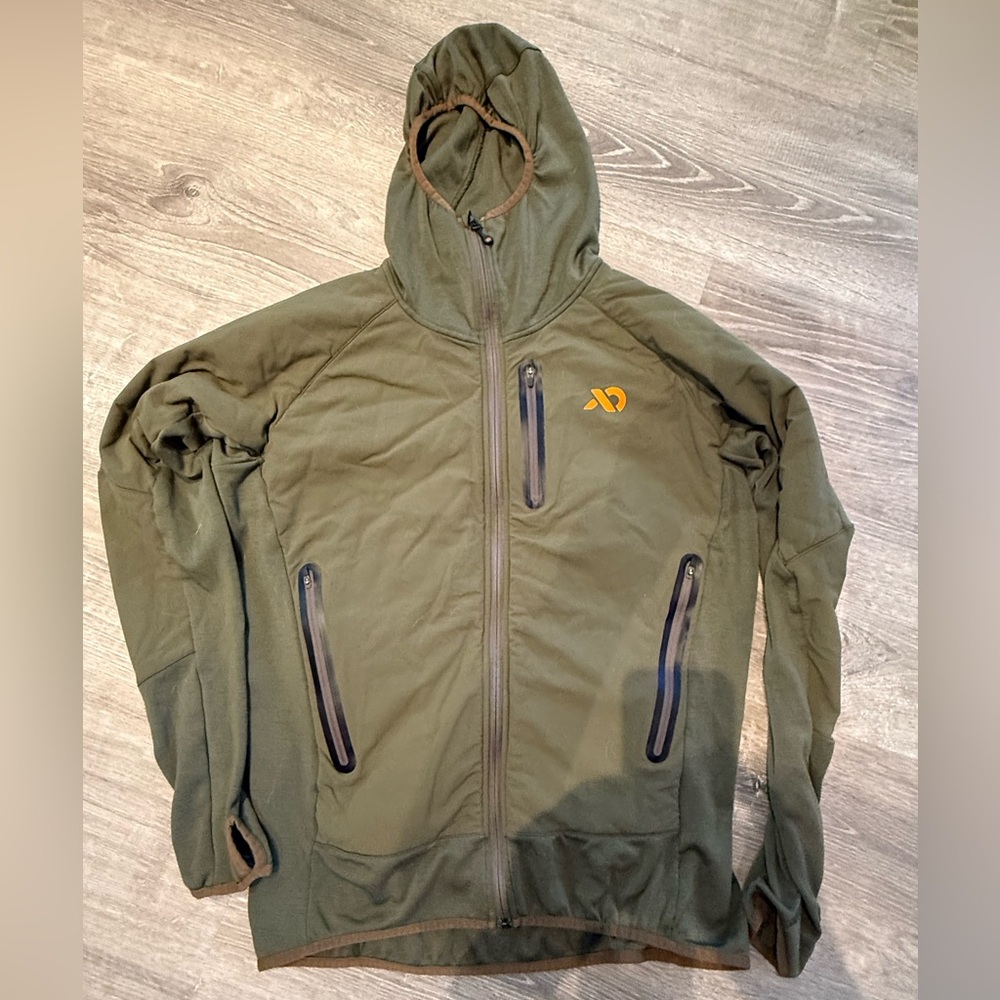 First Lite Sawtooth Hybrid Jacket. Men’s Size Large